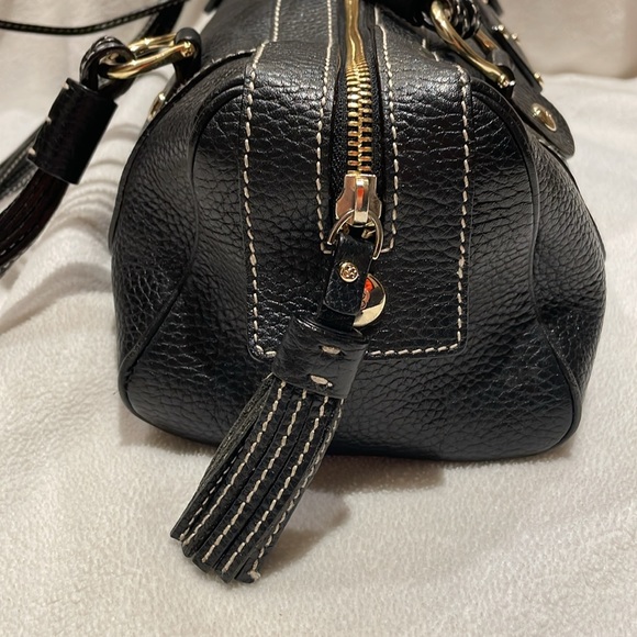 Kate Spade Black Leather Satchel Bag - Picture 4 of 11